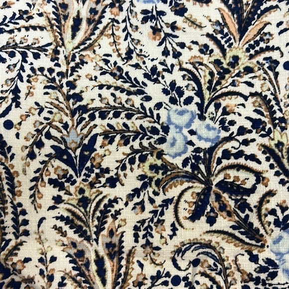 Anne Taylor Floral Lined Skirt Sz 2 - Picture 3 of 4